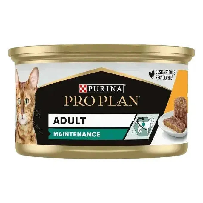 Purina Maintenance Adult Katze - Dose/Huhn - Purina ProPlan - Marigin AG Onlineshop für Tierbedarf Purina Maintenance Adult Katze - Dose/Huhn - Huhn / 1 x 24 x 85g Futter