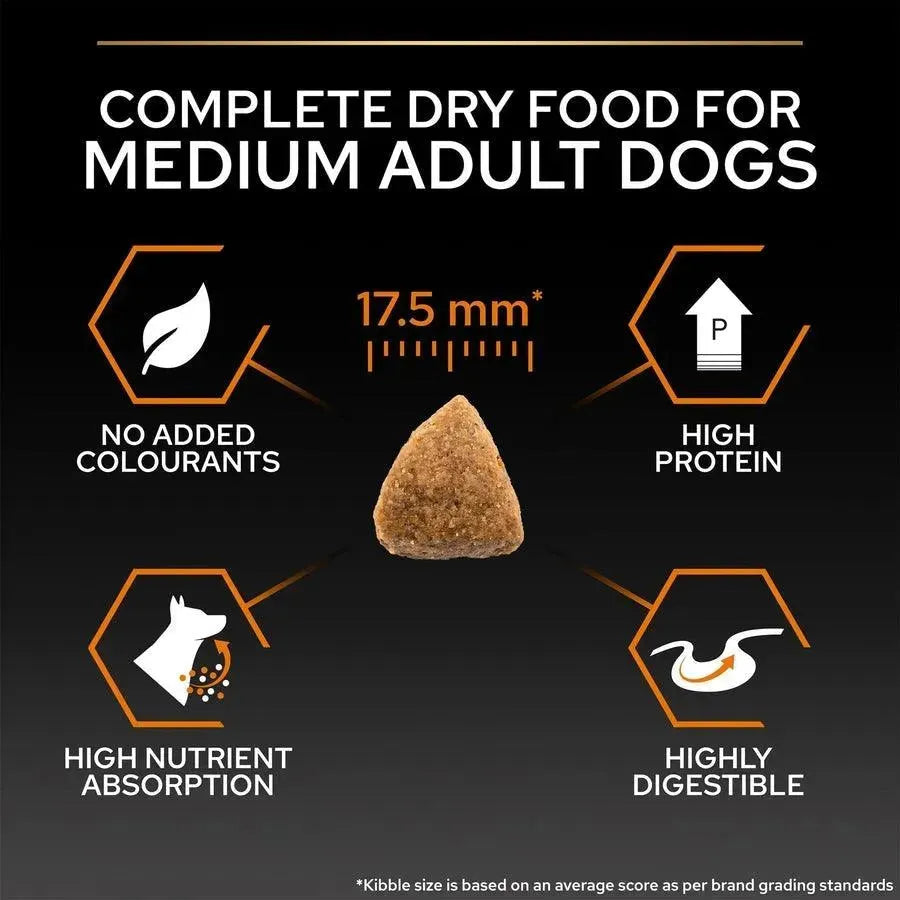 Purina Medium Adult Everyday Nutrition - Hund - Purina ProPlan - Marigin AG Onlineshop für Tierbedarf Purina Medium Adult Everyday Nutrition - Hund - Huhn / 1 x 3 kg Futter