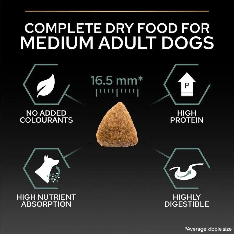 Purina Medium Adult Sensitive Digestion - Hund - Purina ProPlan - Marigin AG Onlineshop für Tierbedarf Purina Medium Adult Sensitive Digestion - Hund - Lamm / 3kg Futter
