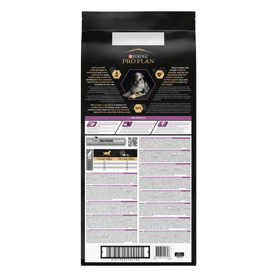 Purina Medium & Large Adult 7+ Age Defence - Hund - Purina ProPlan - Marigin AG Onlineshop für Tierbedarf Purina Medium & Large Adult 7+ Age Defence - Hund - Huhn / 1 x 3 kg Futter