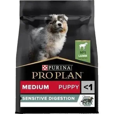 Purina Medium Puppy Sensitive Digestion - Hund - Purina ProPlan - Marigin AG Onlineshop für Tierbedarf Purina Medium Puppy Sensitive Digestion - Hund - Lamm / 1 x 3 kg Futter