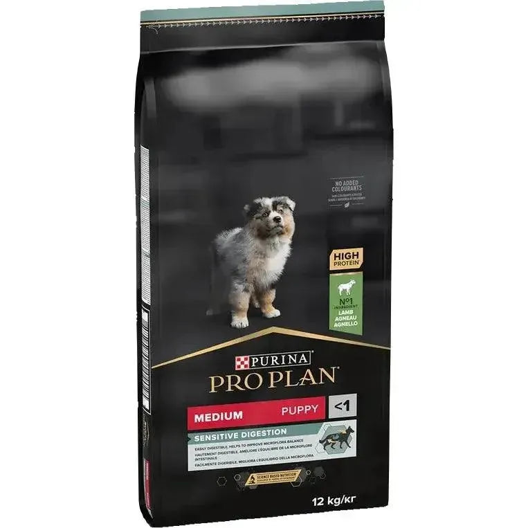 Purina Medium Puppy Sensitive Digestion - Hund - Purina ProPlan - Marigin AG Onlineshop für Tierbedarf Purina Medium Puppy Sensitive Digestion - Hund - Lamm / 1 x 3 kg Futter