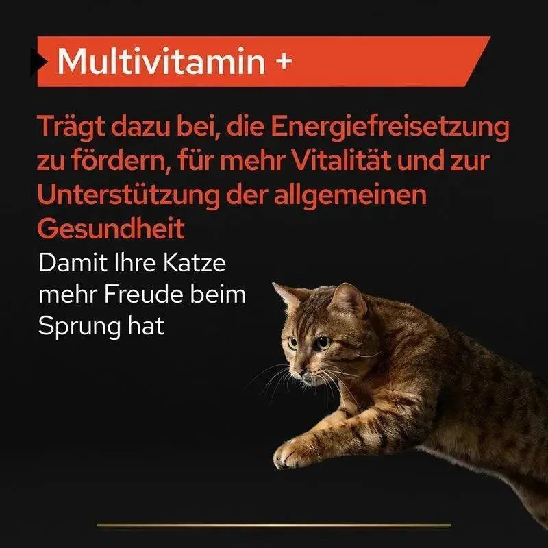 Purina Multivitamins + Katze - Pulver - Purina ProPlan - Marigin AG Onlineshop für Tierbedarf Purina Multivitamins + Katze - Pulver - Huhn / 1 x 60 g Ergänzungsfuttermittel