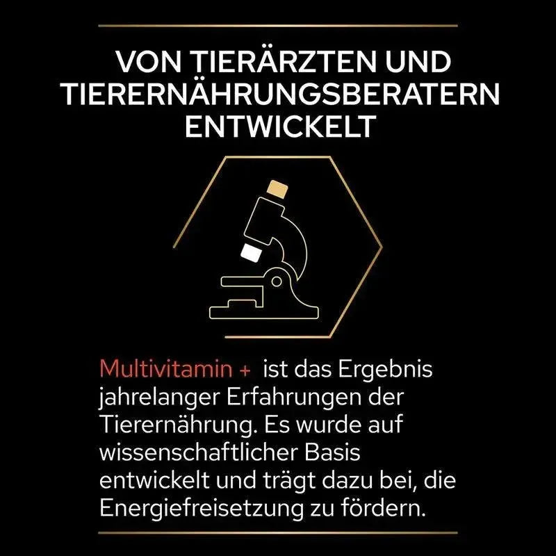 Purina Multivitamins + Katze - Pulver - Purina ProPlan - Marigin AG Onlineshop für Tierbedarf Purina Multivitamins + Katze - Pulver - Huhn / 1 x 60 g Ergänzungsfuttermittel