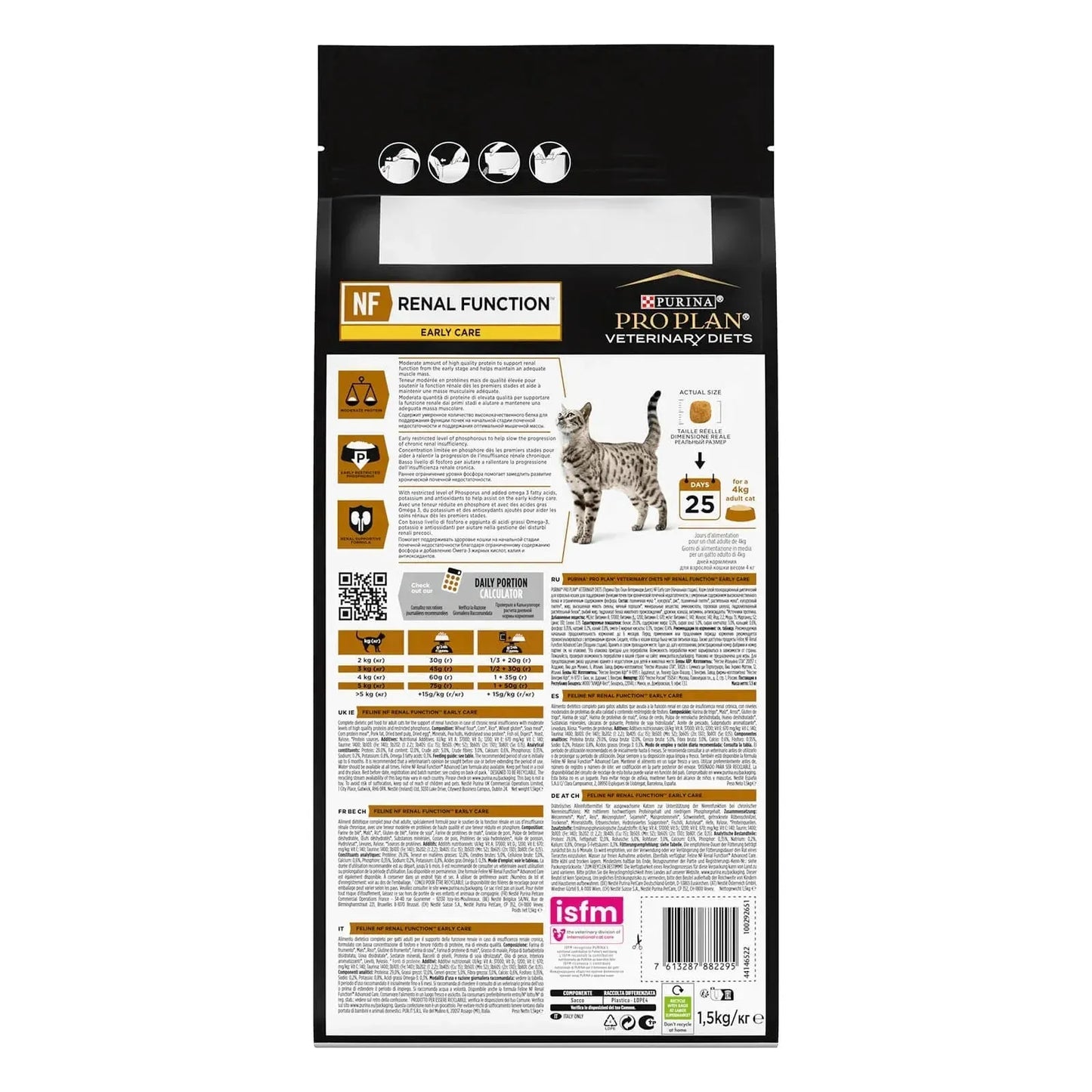 Purina NF Renal Function Early Care - Katze - Purina Veterinary Diets - Marigin AG Onlineshop für Tierbedarf Purina NF Renal Function Early Care - Katze - 1.5 KG Futter