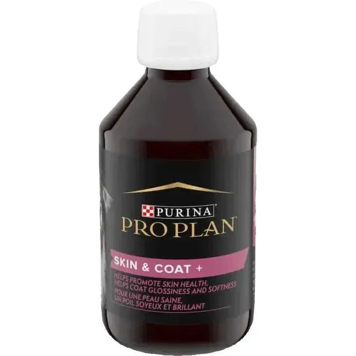 Purina Skin & Coat + Hund - Purina ProPlan - Marigin AG Onlineshop für Tierbedarf Purina Skin & Coat + Hund - 1 x 250 ml Ergänzungsfuttermittel