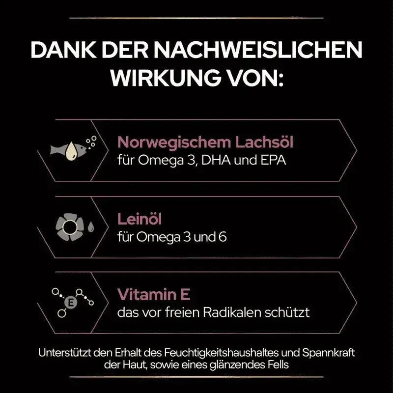 Purina Skin & Coat + Katze - Purina ProPlan - Marigin AG Onlineshop für Tierbedarf Purina Skin & Coat + Katze - 1 x 150 ml Ergänzungsfuttermittel