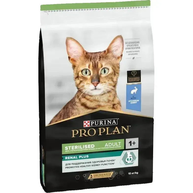 Purina Sterilised Renal Plus Adult Katze - Kaninchen - Purina ProPlan - Marigin AG Onlineshop für Tierbedarf Purina Sterilised Renal Plus Adult Katze - Kaninchen - Kaninchen / 1.5kg Futter