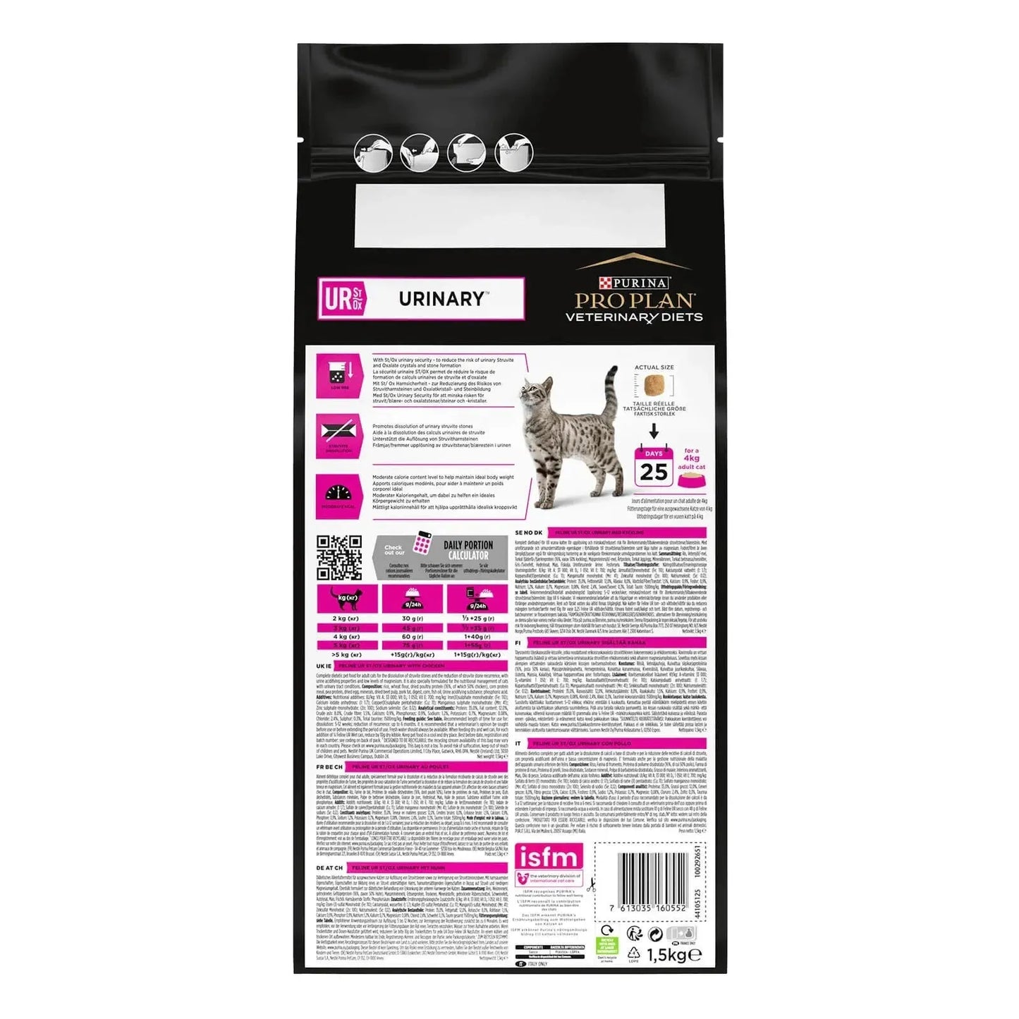 Purina UR Urinary - Katze - Purina Veterinary Diets - Marigin AG Onlineshop für Tierbedarf Purina UR Urinary - Katze - 1.5kg Futter