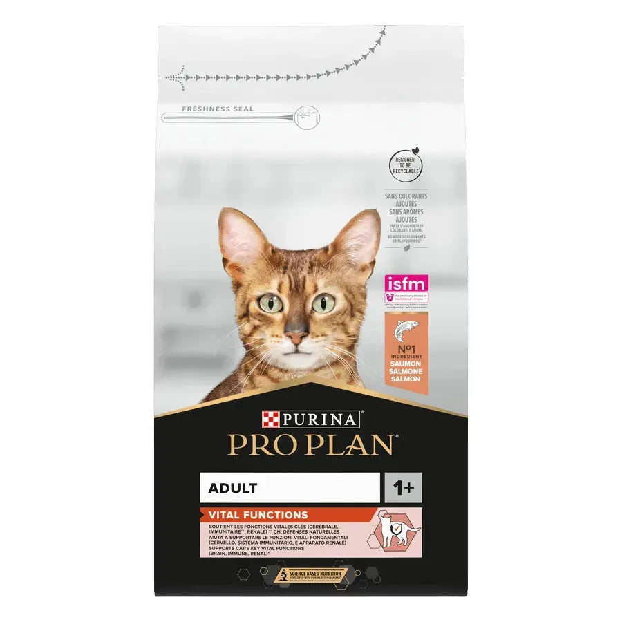 Purina Vital Functions 1+ Adult - Katze - Purina ProPlan - Marigin AG Onlineshop für Tierbedarf Purina Vital Functions 1+ Adult - Katze - Lachs / 1.5kg Futter