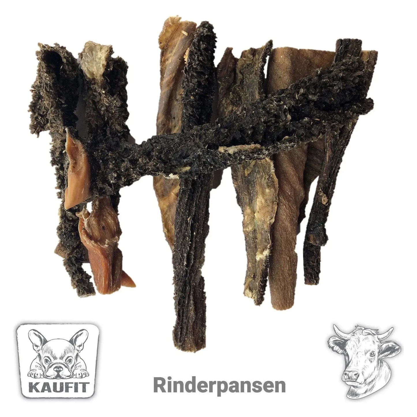 Rinderpansen - Hund - Swiss Mountain Petfood - Marigin AG Onlineshop für Tierbedarf Rinderpansen - Hund - 1 x 200 g Kauartikel