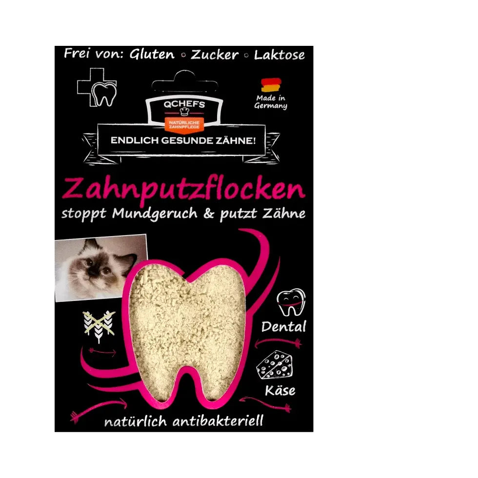 Zahnputzflocken - Katze