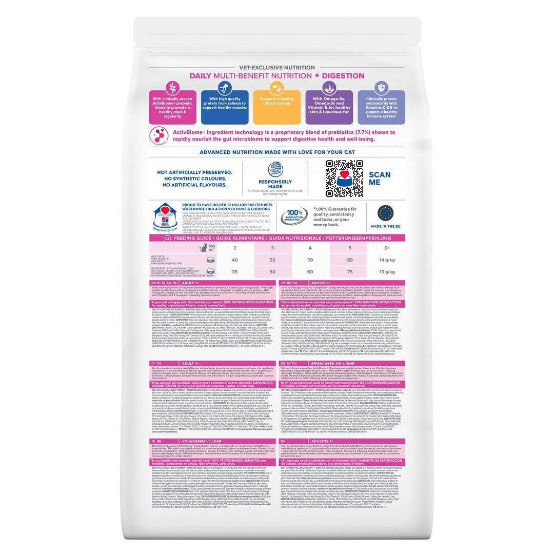 Hill's Multi-Benefit + Digestion Adult 1+ Katze