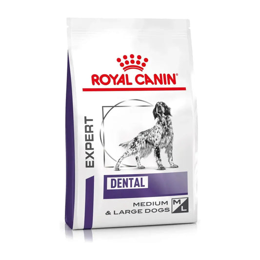 Royal Canin Dental medium & large - Hund - Royal Canin Veterinary Diet - Marigin AG Onlineshop für Tierbedarf Royal Canin Dental medium & large - Hund - 6kg Futter