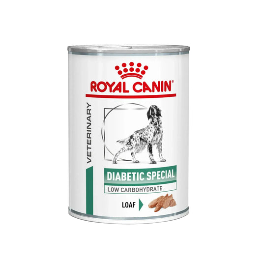 Royal Canin Diabetic Special Low Carb - Hund - Royal Canin Veterinary Diet - Marigin AG Onlineshop für Tierbedarf Royal Canin Diabetic Special Low Carb - Hund - Loaf/Mousse / 1 x 12 x 195 Futter