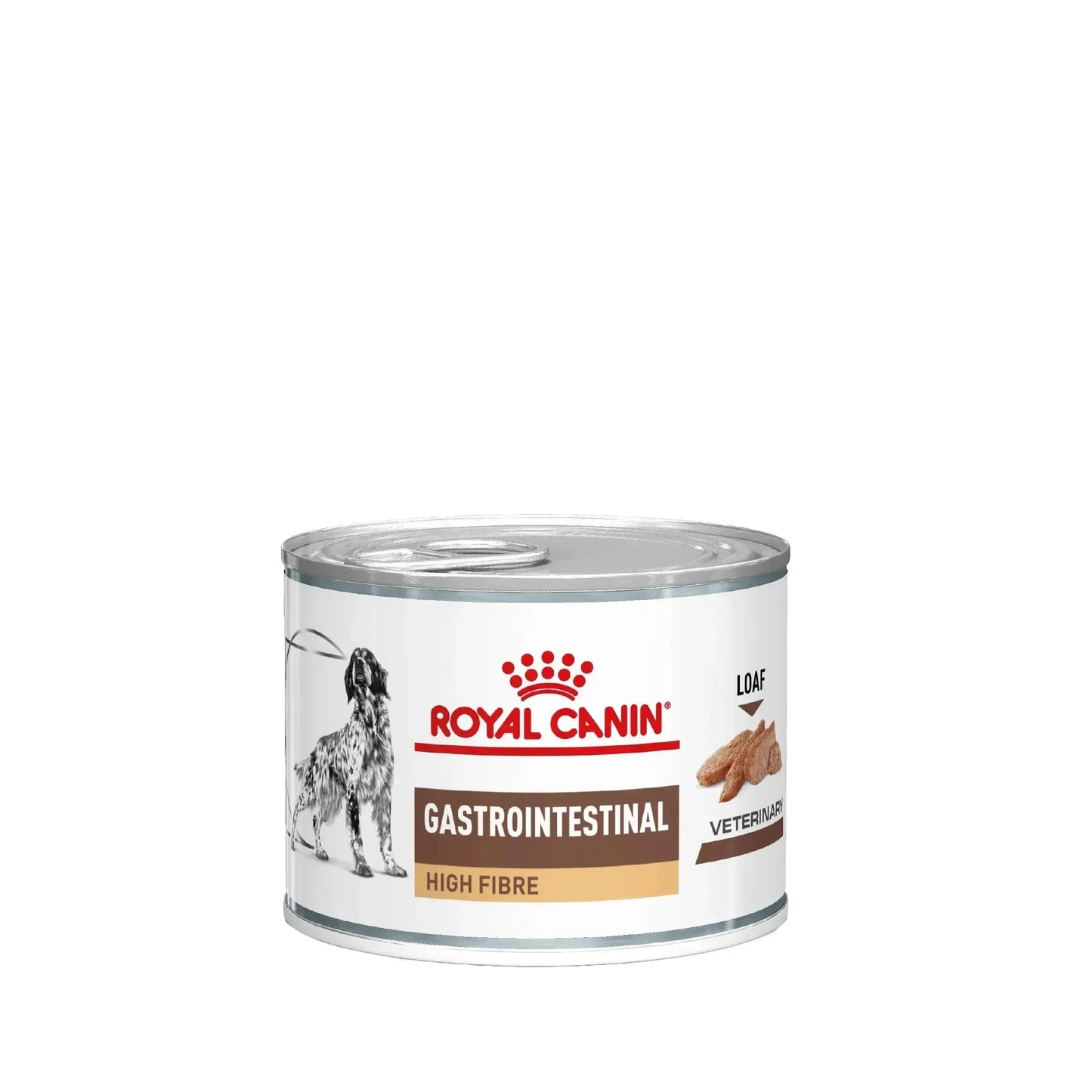 Royal Canin Gastrointestinal High Fibre Hund - Dose - Royal Canin Veterinary Diet - Marigin AG Onlineshop für Tierbedarf Royal Canin Gastrointestinal High Fibre Hund - Dose - Mousse/Loaf / 1 x 12 x 200g Futter