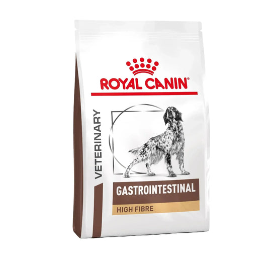 Royal Canin Gastrointestinal High Fibre - Hund - Royal Canin Veterinary Diet - Marigin AG Onlineshop für Tierbedarf Royal Canin Gastrointestinal High Fibre - Hund - 2kg Futter