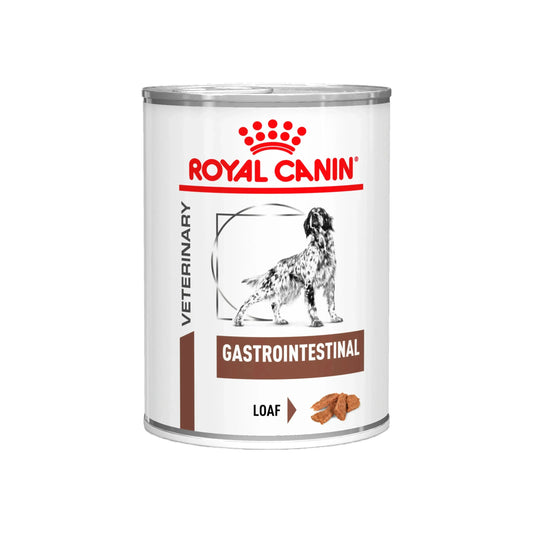 Royal Canin Gastrointestinal Hund - Dose - Royal Canin Veterinary Diet - Marigin AG Onlineshop für Tierbedarf Royal Canin Gastrointestinal Hund - Dose - Mousse/Loaf / 1 x 12 x 200g Futter