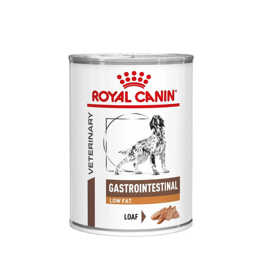 Royal Canin Gastrointestinal Low Fat Hund - Dose - Royal Canin Veterinary Diet - Marigin AG Onlineshop für Tierbedarf Royal Canin Gastrointestinal Low Fat Hund - Dose - Mousse/Loaf / 1 x 12 x 200g Futter