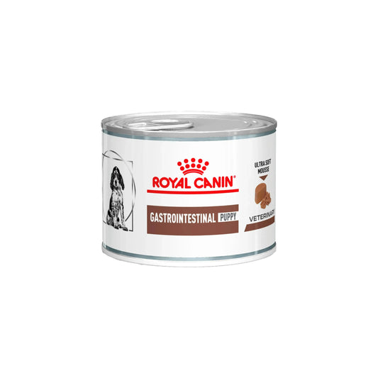 Royal Canin Gastrointestinal Puppy Hund - Dose - Royal Canin Veterinary Diet - Marigin AG Onlineshop für Tierbedarf Royal Canin Gastrointestinal Puppy Hund - Dose - Mousse/Loaf / 1 x 195g Futter