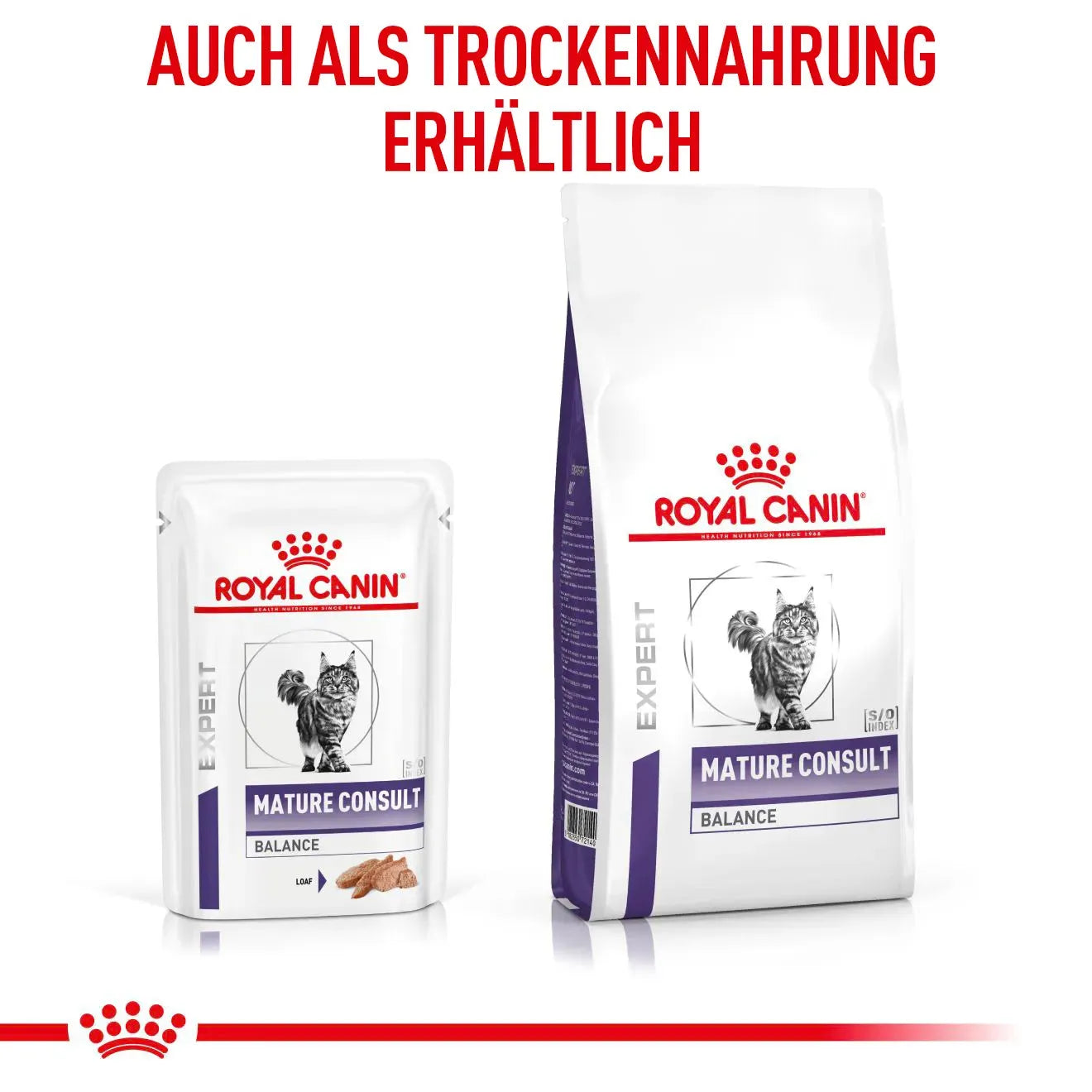 Royal Canin Mature Consult Balance Katze - Beutel - Royal Canin Veterinary Care Nutrition - Marigin AG Onlineshop für Tierbedarf Royal Canin Mature Consult Balance Katze - Beutel - Mousse / Loaf / 1 x 12 x 85 g Futter