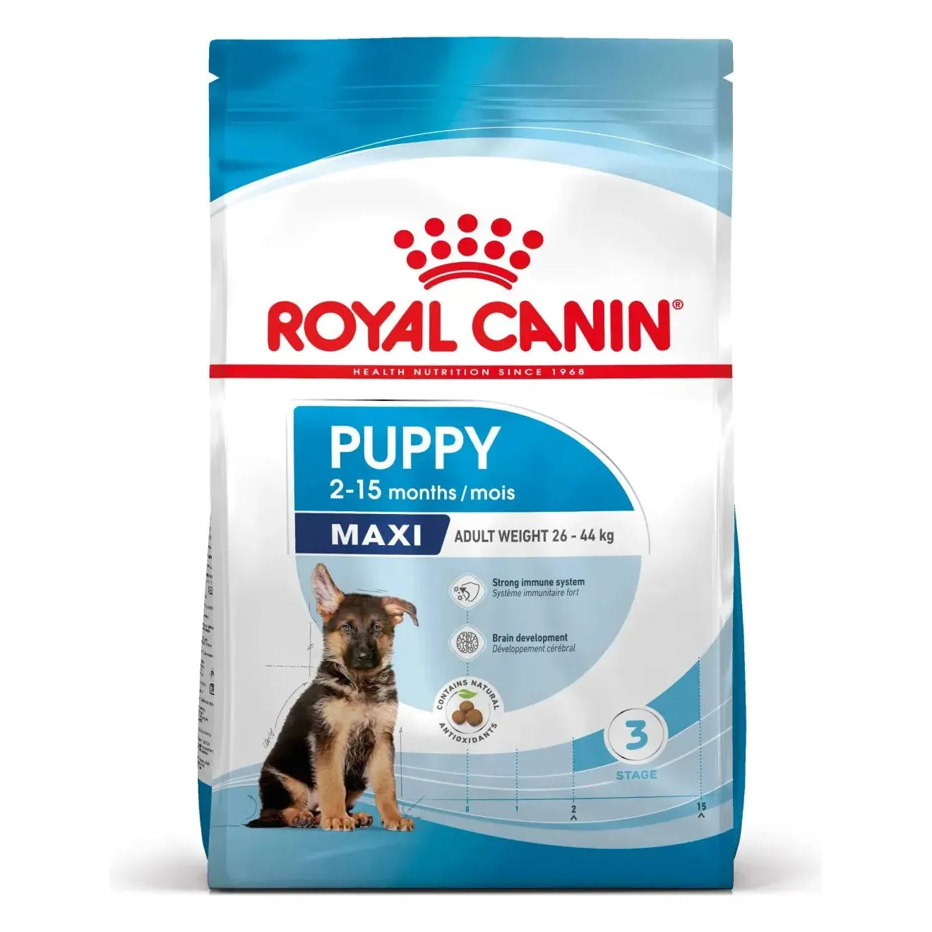 Royal Canin Maxi Puppy - Welpen - Royal Canin Veterinary Care Nutrition - Marigin AG Onlineshop für Tierbedarf Royal Canin Maxi Puppy - Welpen - 4kg Futter