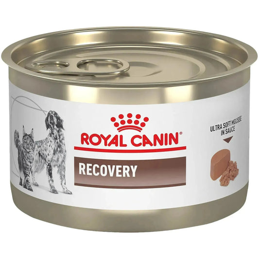 Royal Canin Recovery Ultra Soft Hund/Katze - Dose - Royal Canin Veterinary Diet - Marigin AG Onlineshop für Tierbedarf Royal Canin Recovery Ultra Soft Hund/Katze - Dose - 1 x 195g Futter