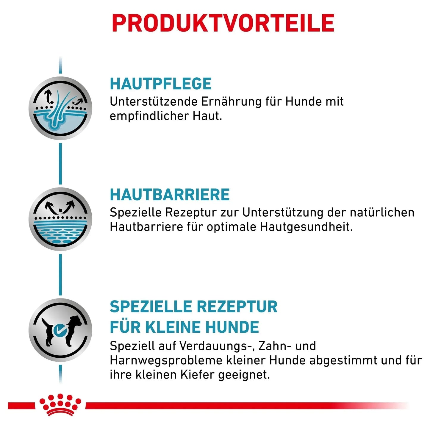 Royal Canin Skin Care Small Dogs - Hund - Royal Canin Veterinary Diet - Marigin AG Onlineshop für Tierbedarf Royal Canin Skin Care Small Dogs - Hund - 1 x 2kg Futter
