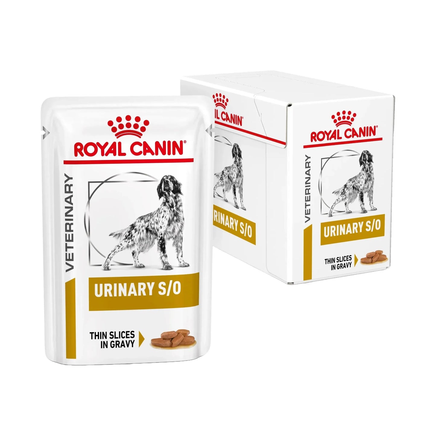 Royal Canin Urinary S/O Hund - Beutel - Royal Canin Veterinary Diet - Marigin AG Onlineshop für Tierbedarf Royal Canin Urinary S/O Hund - Beutel - Sosse/Gravy / 1 x 12 x 100g Futter