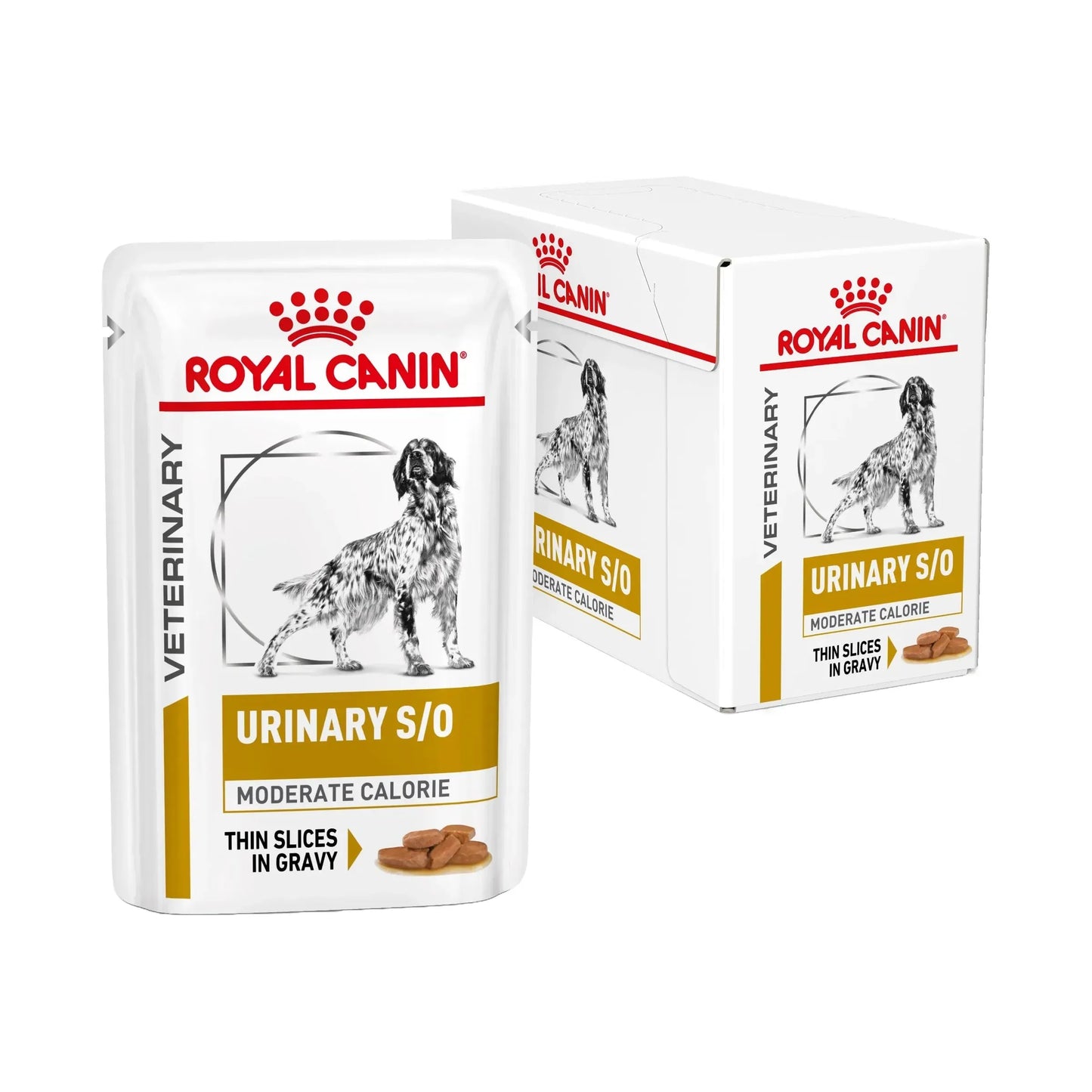 Royal Canin Urinary S/O Moderate Calorie Hund - Beutel - Royal Canin Veterinary Diet - Marigin AG Onlineshop für Tierbedarf Royal Canin Urinary S/O Moderate Calorie Hund - Beutel - Sosse/Gravy / 1 x 12 x 100g Futter