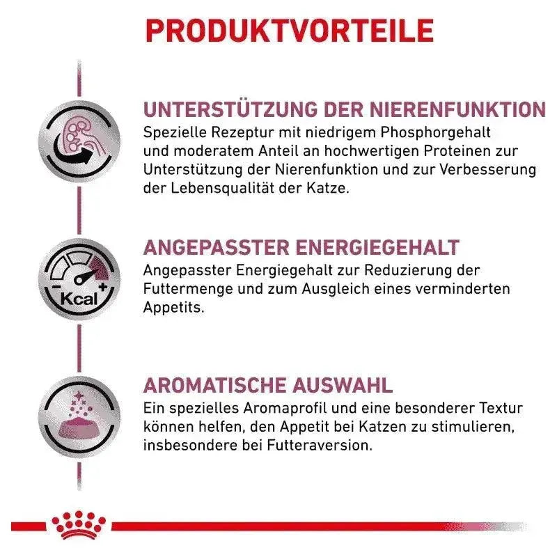 Royal Canin Veterinary Diet - Huhn / 1 x 12 x 85g - Royal Canin Renal Katze - Beutel - Marigin AG Onlineshop für Tierbedarf