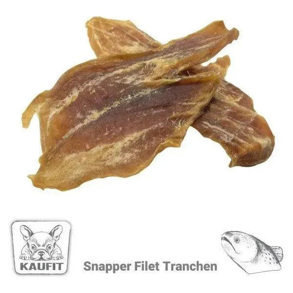 Snapper Filet Tranchen - Hund - Kaufit - Marigin AG Onlineshop für Tierbedarf Snapper Filet Tranchen - Hund - 1 x 150 g Kauartikel