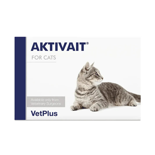 VetPlus Aktivait Katze - Tabletten - VetPlus - Marigin AG Onlineshop für Tierbedarf VetPlus Aktivait Katze - Tabletten - 60 Stück Ergänzungsfuttermittel