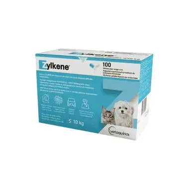 Zylkene 75mg - Vétoquinol - Marigin AG Onlineshop für Tierbedarf Zylkene 75mg - 10 Kapseln Ergänzungsfuttermittel