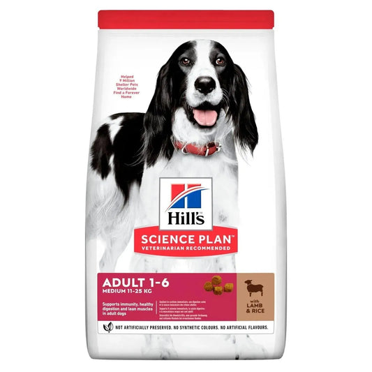 Hill's Science Plan Medium Adult Hundefutter Lamm