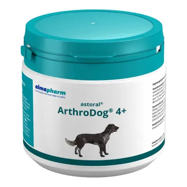 Astoral ArthroDog 4+ - almapharm - Marigin AG Onlineshop für Tierbedarf Astoral ArthroDog 4+ - 250g Ergänzungsfuttermittel