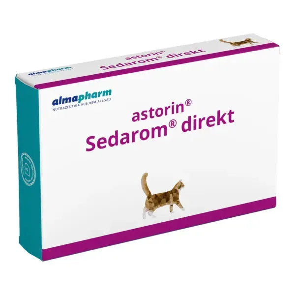 astorin® Sedarom® direkt Katze - almapharm - Marigin AG Onlineshop für Tierbedarf astorin® Sedarom® direkt Katze - 72 Stück Ergänzungsfuttermittel