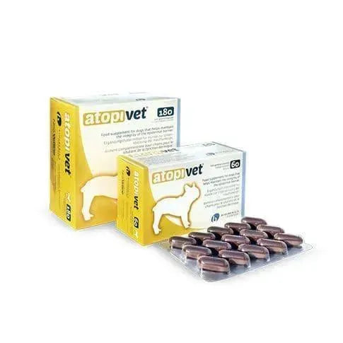 Atopivet - Bioiberica - Marigin AG Onlineshop für Tierbedarf Atopivet - Kapseln 60 Stück Ergänzungsfuttermittel