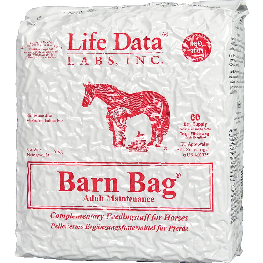 Barn Bag - Life Data - Darreichungsform:Pellets, Ergänzungsfuttermittel:Verdauung, Ergänzungsfuttermittel:Vitamine & Mineralien, Tierart:Pferd - Marigin AG Onlineshop für Tierbedarf