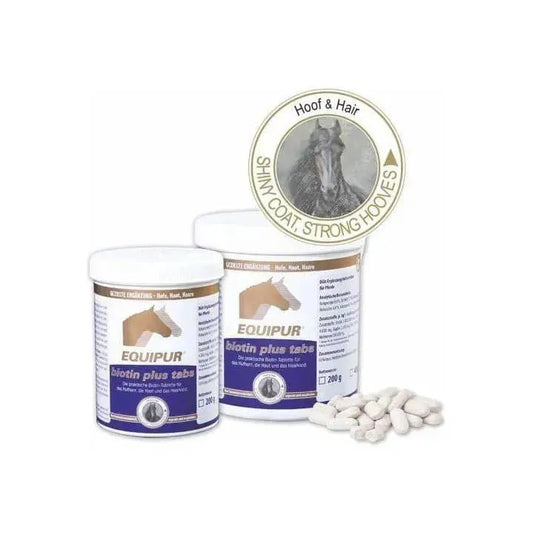 Biotin Plus Tabs - Vetripharm - Marigin AG Onlineshop für Tierbedarf Biotin Plus Tabs - 200g Ergänzungsfuttermittel