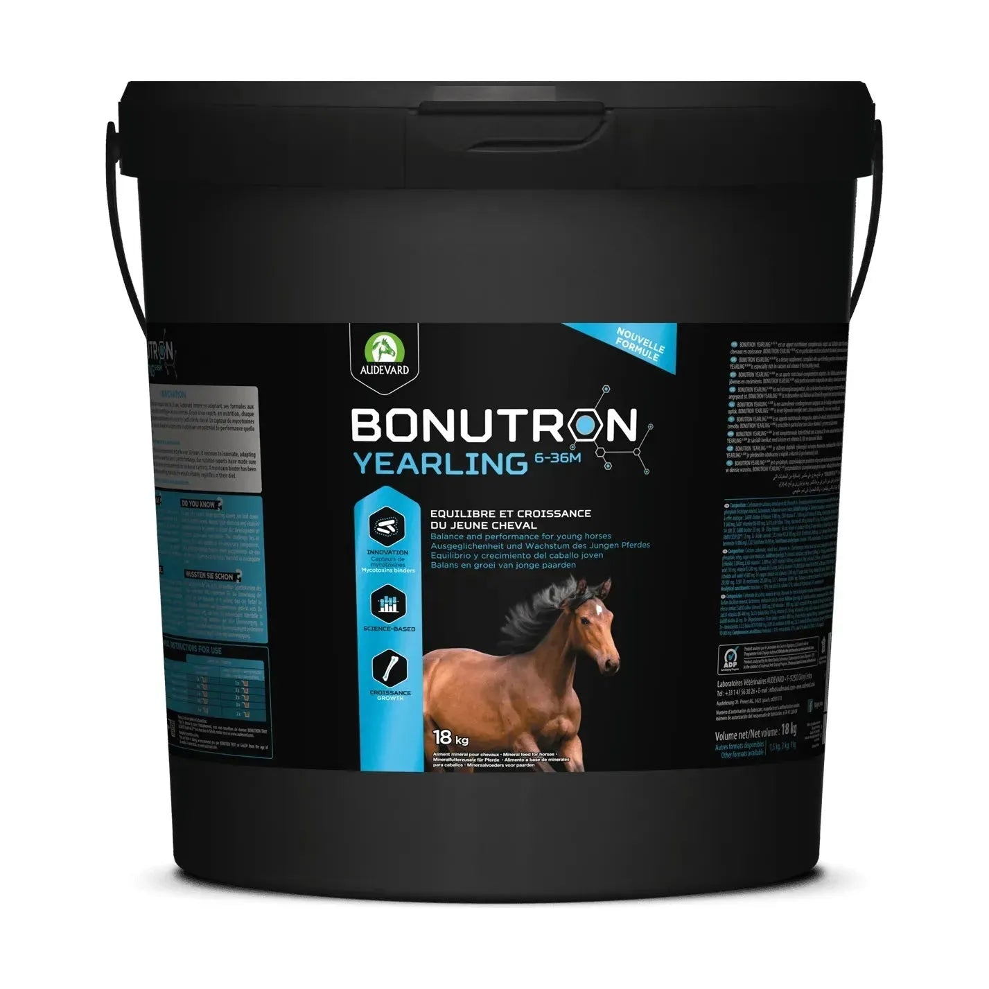 Bonutron Yearling 6-36M - Audevard - Marigin AG Onlineshop für Tierbedarf Bonutron Yearling 6-36M - 3kg Ergänzungsfuttermittel