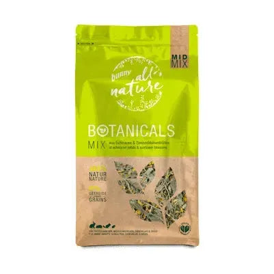 Botanicals Mix - bunnyNature - Marigin AG Onlineshop für Tierbedarf Botanicals Mix - Echinacea & Sonnenblumenblüten 140g Futter Kaninchen