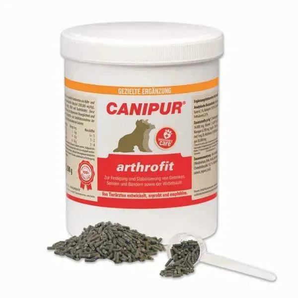 Canipur Arthrofit - Vetripharm - Marigin AG Onlineshop für Tierbedarf Canipur Arthrofit - 150g Ergänzungsfuttermittel