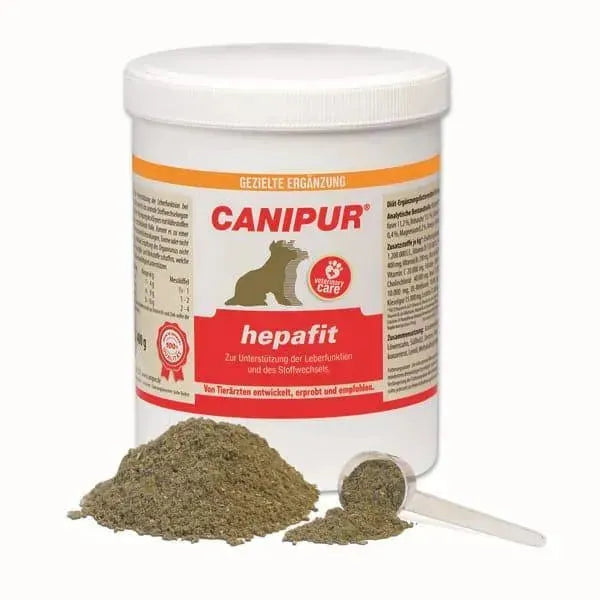Canipur Hepafit - Vetripharm - Marigin AG Onlineshop für Tierbedarf Canipur Hepafit - 150g Ergänzungsfuttermittel