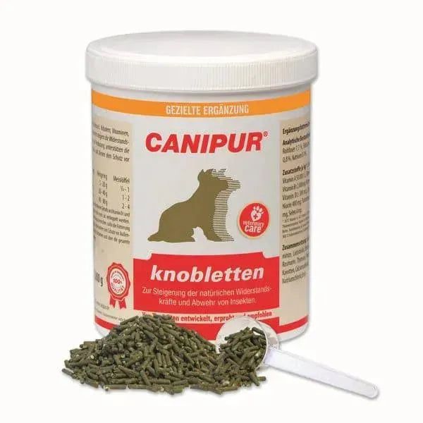 Canipur Knobletten - Vetripharm - Marigin AG Onlineshop für Tierbedarf Canipur Knobletten - 500g Ergänzungsfuttermittel