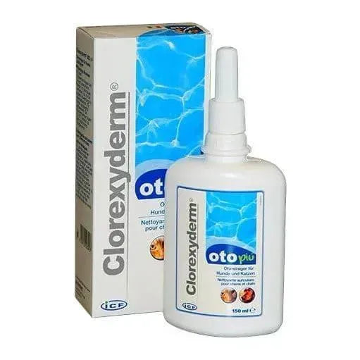 Clorexyderm Oto più - ICF - Marigin AG Onlineshop für Tierbedarf Clorexyderm Oto più - 150ml Pflegeprodukte