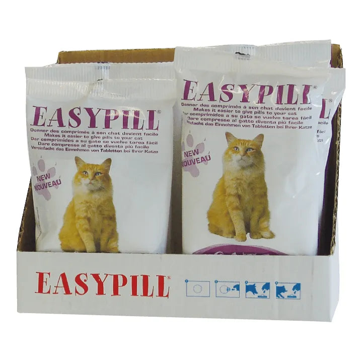 Easypill Katze - Vetinnov - Alter:Adult, Alter:Senior, Alter:Welpen, darreichungsform:Kaudrops, Ergänzungsfuttermittel:erleichtert die Tablettengabe, Tierart:Katze - Marigin AG Onlineshop für Tierbedarf