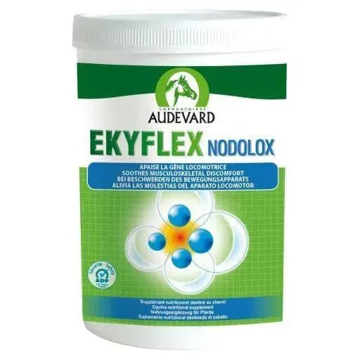 Ekyflex Nodolox - Pferd - Audevard - Marigin AG Onlineshop für Tierbedarf Ekyflex Nodolox - Pferd - 600g Ergänzungsfuttermittel