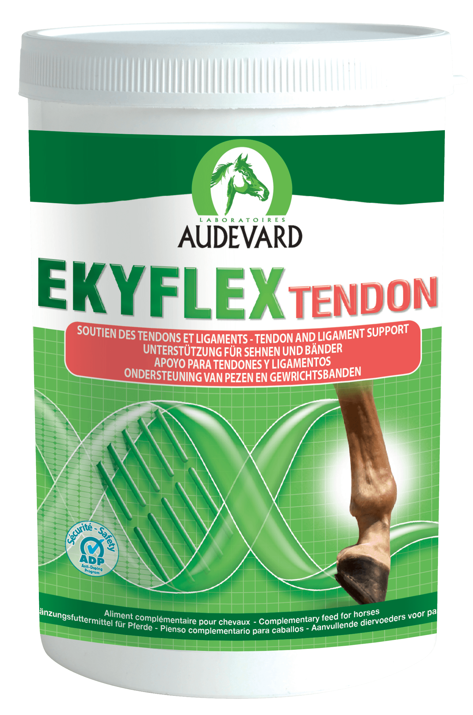 Ekyflex Tendon - Audevard - Darreichungsform:Granulat, Ergänzungsfuttermittel:Sehnen und Bänder, Tierart:Pferd - Marigin AG Onlineshop für Tierbedarf