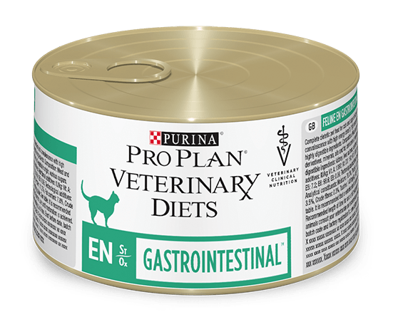 EN Katze Gastrointestinal Dose - Purina Veterinary Diets - Alter:Adult, Alter:Senior, Alter:Welpen, Erkrankung:Bauchspeicheldrüse, erkrankung:leber, Erkrankung:Magen-Darm, Erkrankung:zur Erholung, Futterart:Nass, Geschmack:Schwein, Hersteller:Purina Veterinary Diets, Tierart:Katze - Marigin AG Onlineshop für Tierbedarf